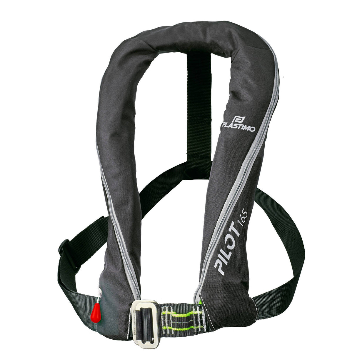 Chaleco salvavidas inflable Plastimo Pilot 165 con arnés, negro