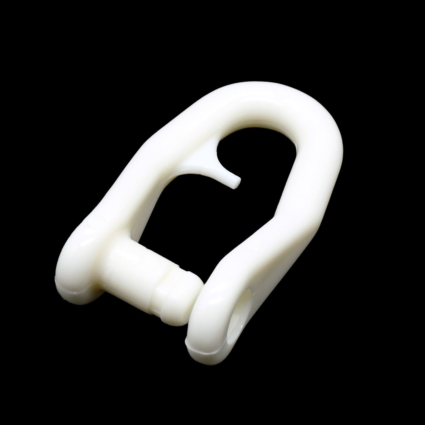 Bainbridge Sail Shackles - Large Snap-In, Anti-Jamming Plastic (Pack of 5, SKU A024)