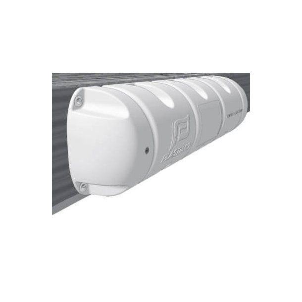 Plastimo Standard Mount Half-Bumper Fender - 10" x 35" White