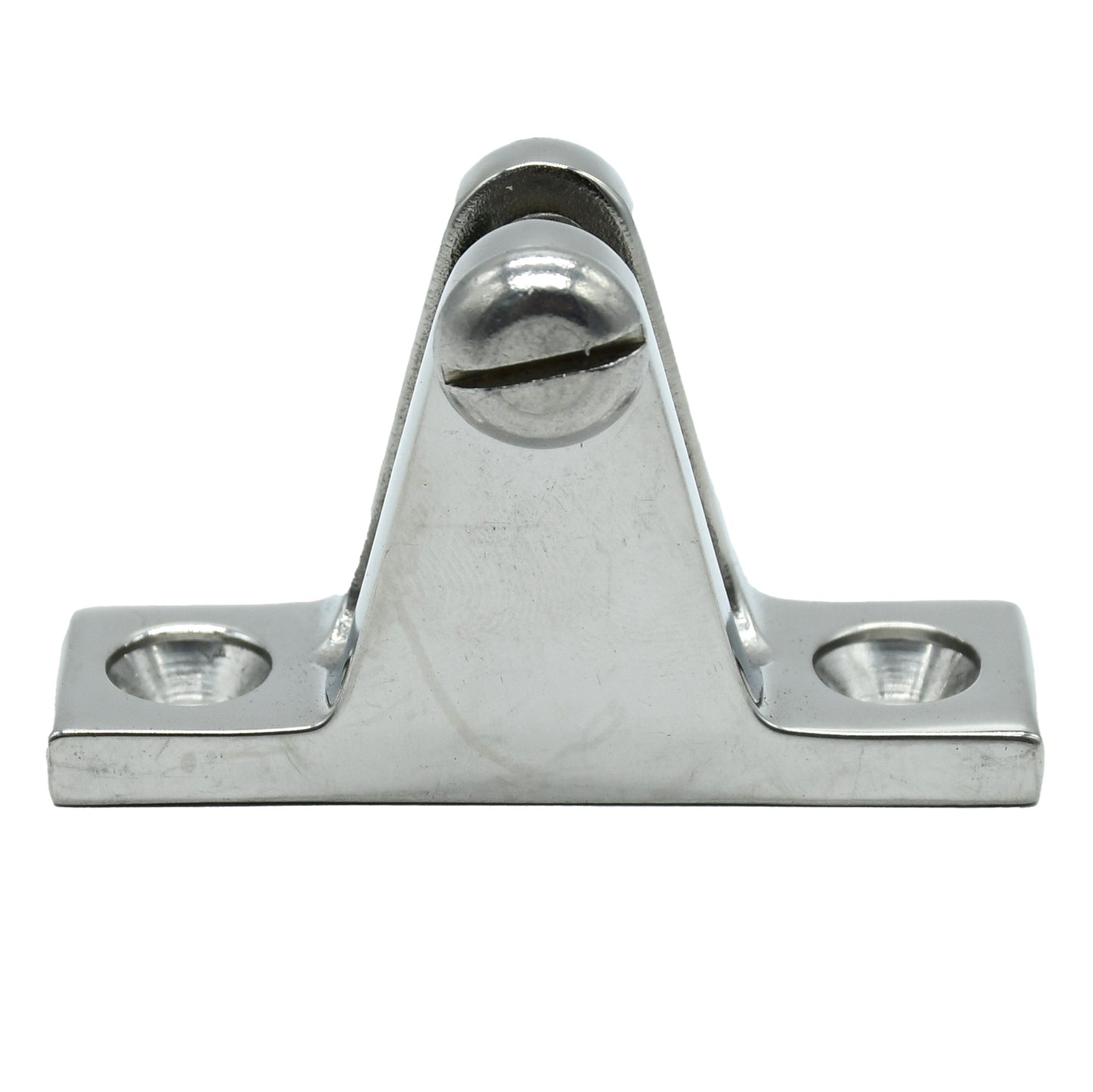 Deck Hinge Flat Base with Screw Pin – Stainless Steel, 2-Pack (SKU: G622S)