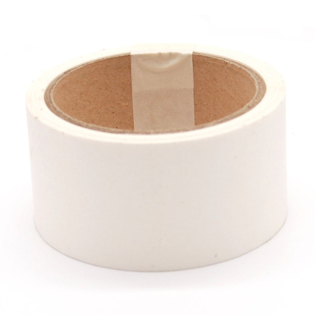 A roll of white Bainbridge ripstop nylon sail repair tape, 2 inches wide, against a white background.