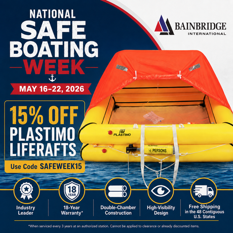 National Safe Boating Week Spotlight: Plastimo Life Rafts