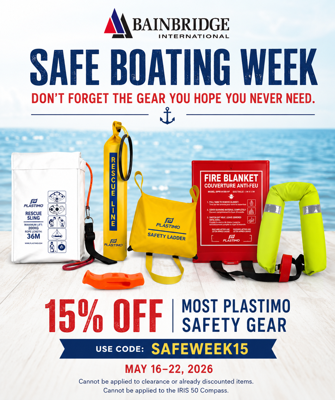 Safe Boating Week Reminder: Don’t Forget the Gear You Hope You Never Need