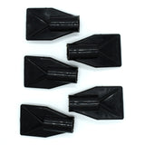 Bainbridge Round Batten Endcaps - Fish Tail Shape - Pack of 5