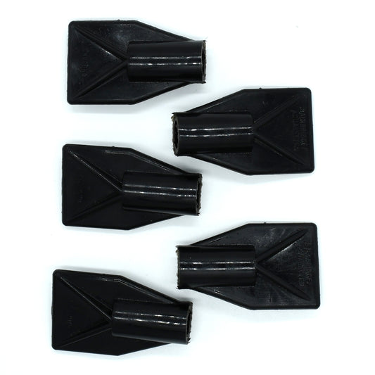 Bainbridge Round Batten Endcaps - Fish Tail Shape - Pack of 5