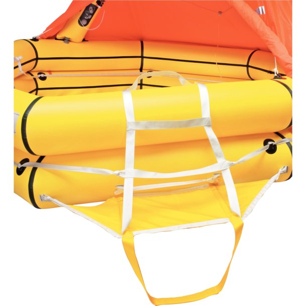 Balsa salvavidas Plastimo ISAF Transocean Blue Water, con depósito