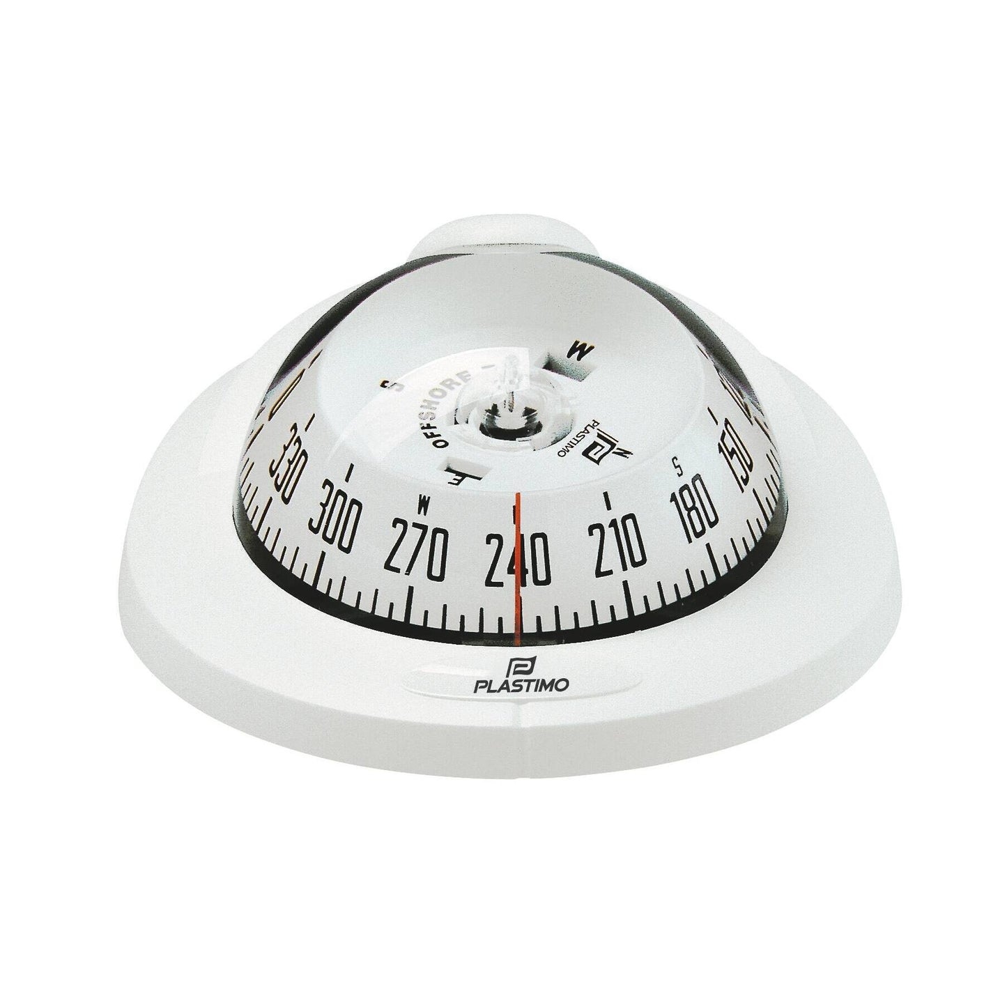 Plastimo Offshore 75 Compass with Lighting - Flushmount (5-8m Boats)