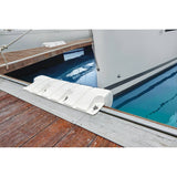 Fijación universal Plastimo Bumper® - Guardabarros de espuma de 3/4 (307 x 900 mm, blanco)