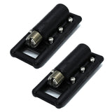 Caja para listones redondos de hasta 12 mm - Negra (paquete de 2) SKU No: A305BK