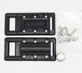 Caja para listones redondos de hasta 12 mm - Negra (paquete de 2) SKU No: A305BK