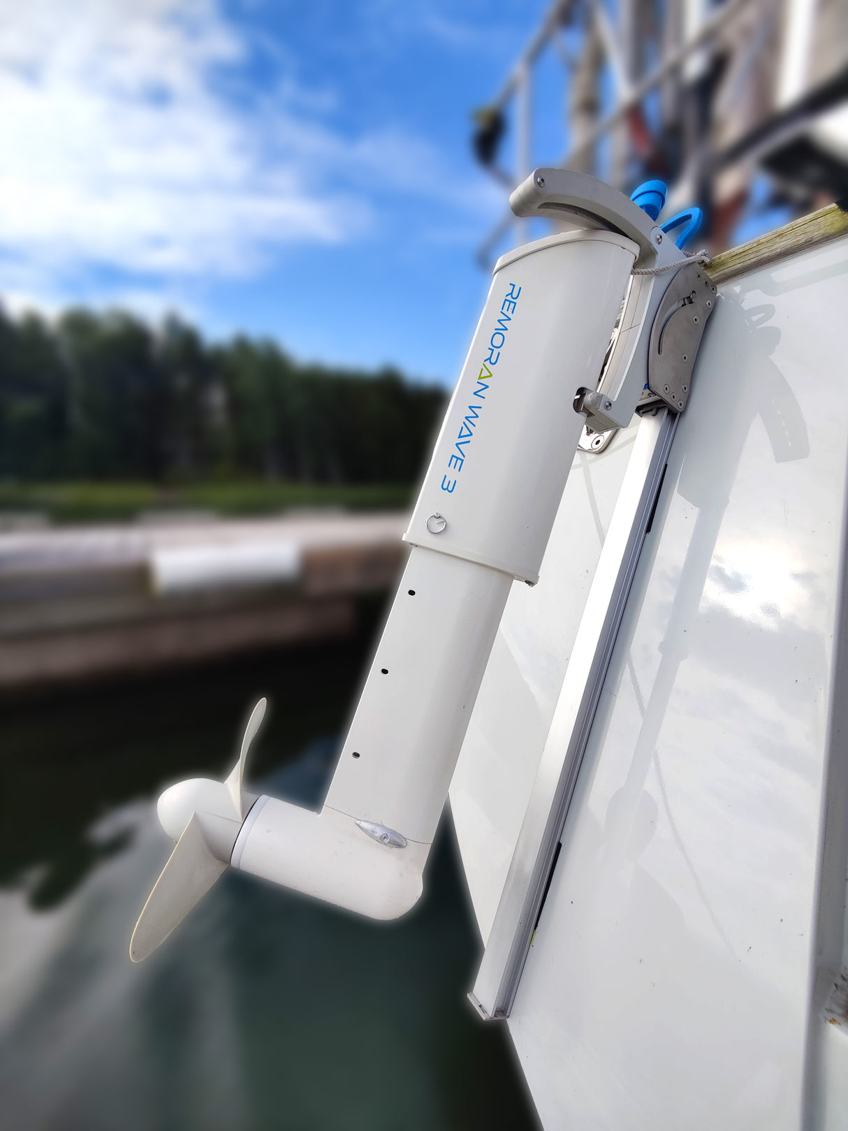 Remoran EasyLift - Mounting System for Wave 3 Hydrogenerator