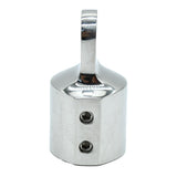 Extremo de ojo para tubo de 25 mm (1") con orificio de 8 mm - Acero inoxidable de alta resistencia, paquete de 2 (G631SHD)