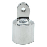 Extremo de ojo para tubo de 25 mm (1") con orificio de 8 mm - Acero inoxidable de alta resistencia, paquete de 2 (G631SHD)