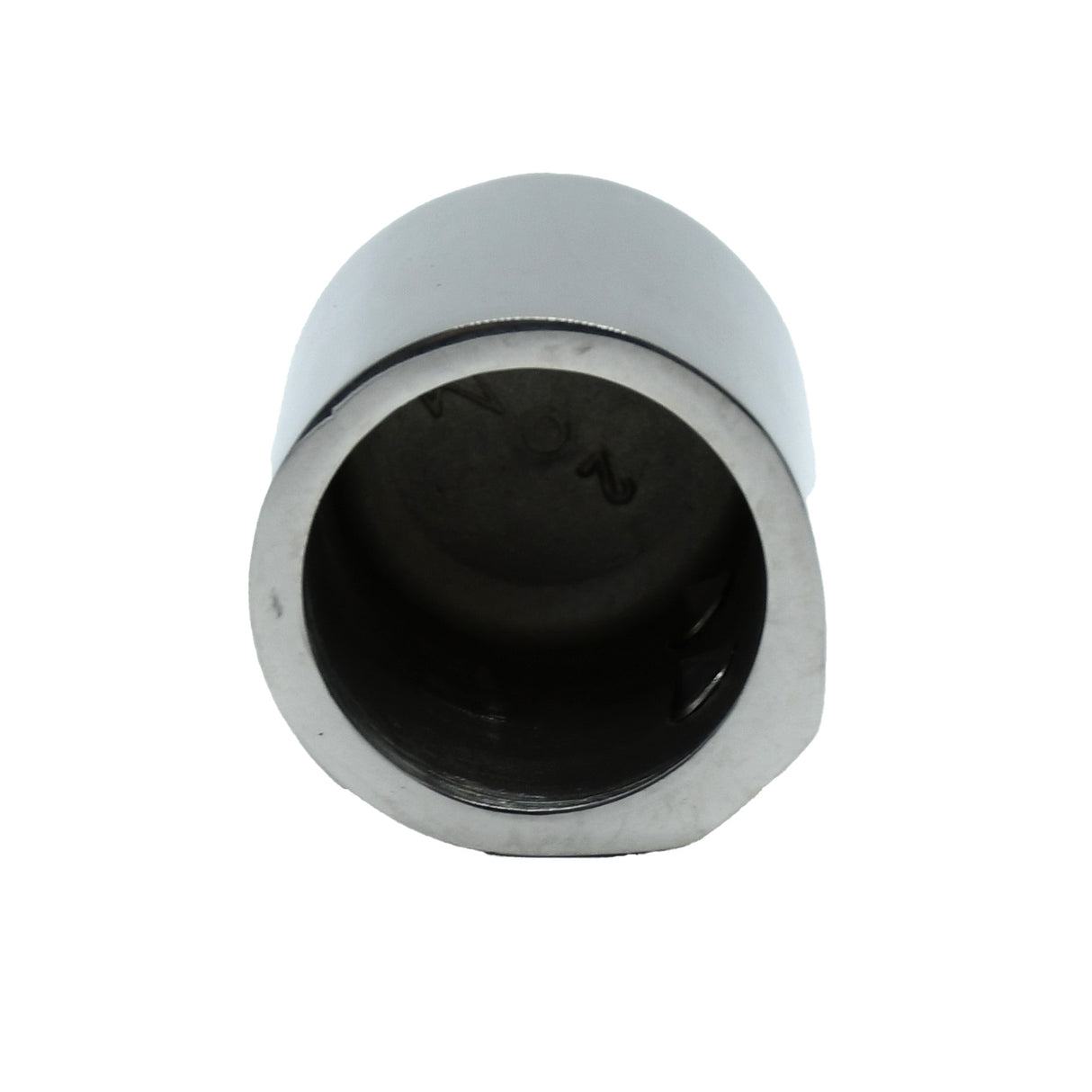 Extremo de ojo para tubo de 25 mm (1") con orificio de 8 mm - Acero inoxidable de alta resistencia, paquete de 2 (G631SHD)