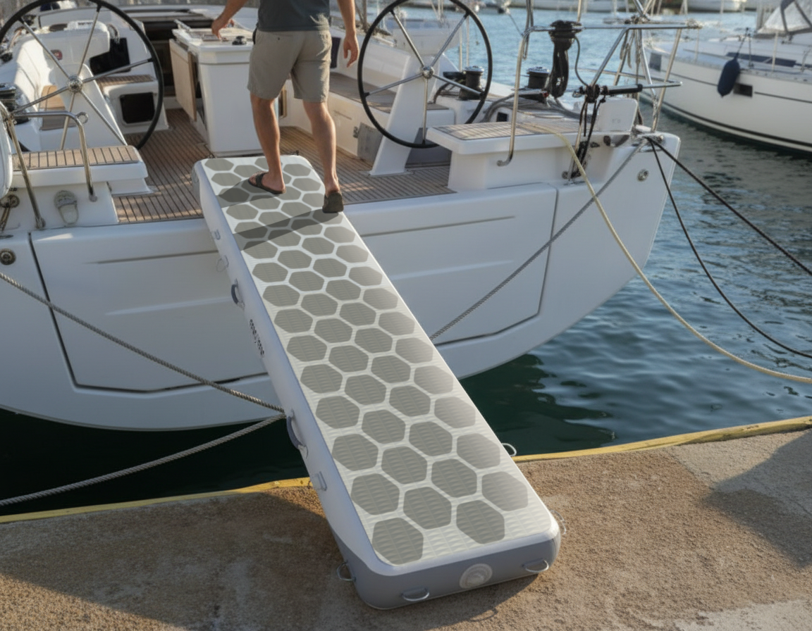 Way2 - Inflatable Reversible Gangway by Easysea
