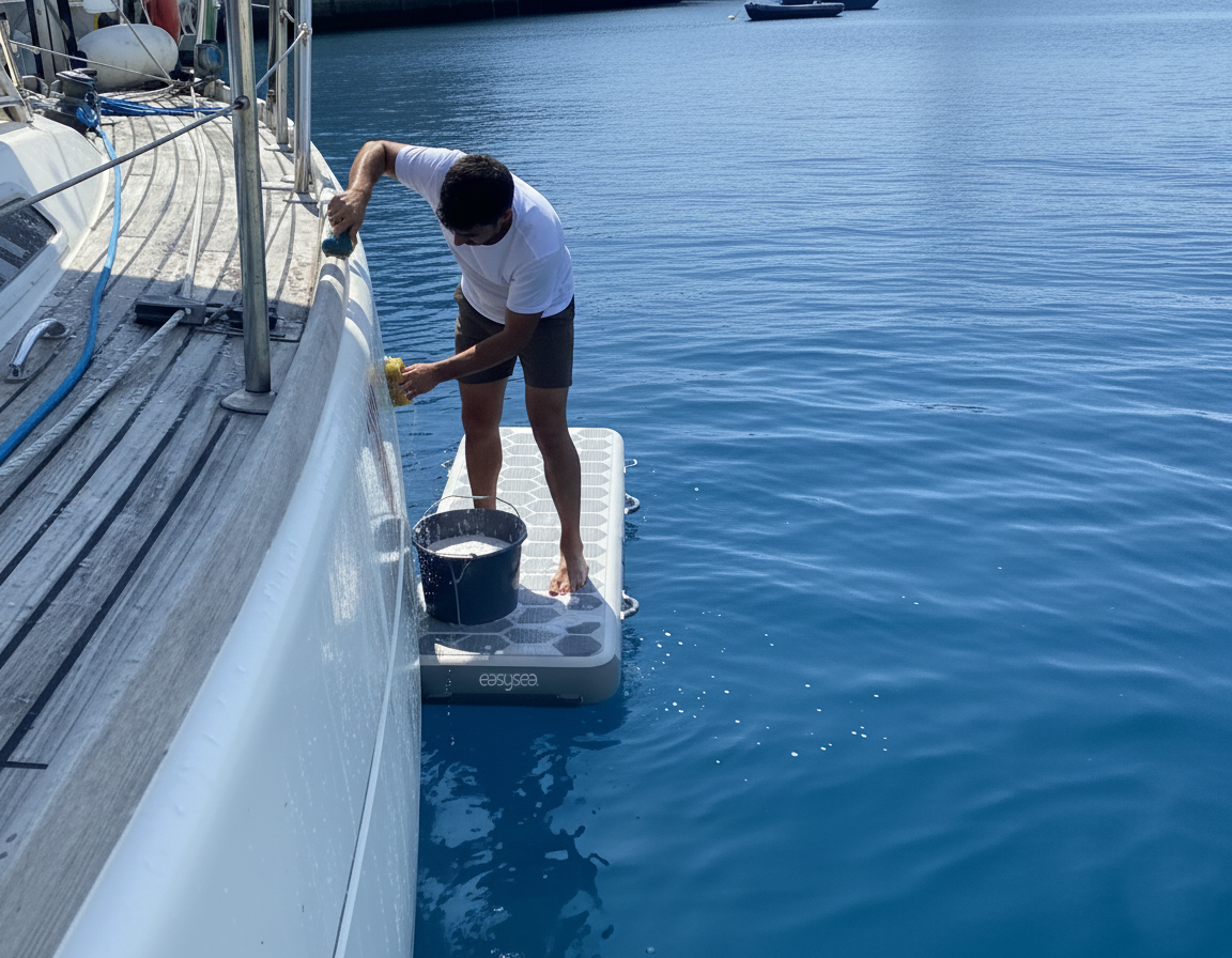 Way2 - Inflatable Reversible Gangway by Easysea