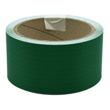 A roll of green Bainbridge ripstop nylon sail repair tape, 2 inches wide, against a white background.
