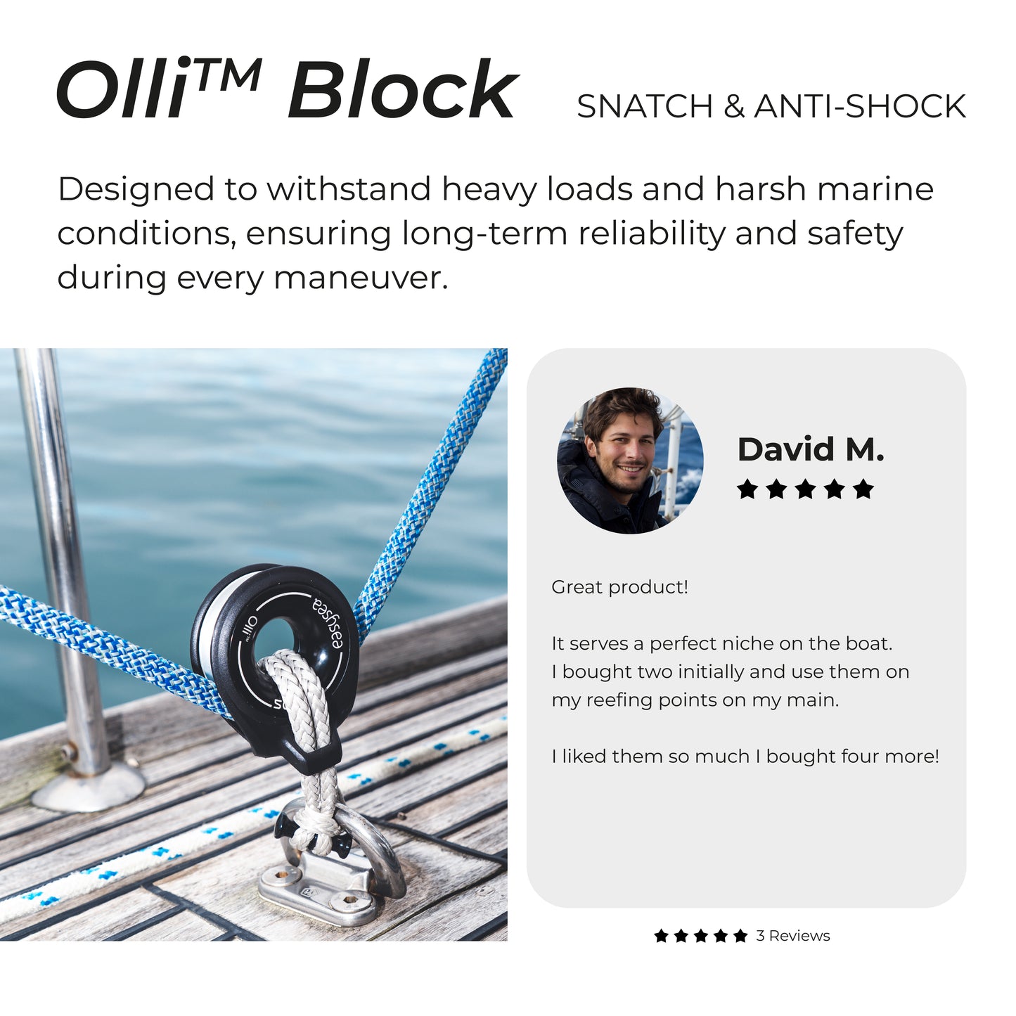 Olli™ - Snatch & Anti-Shock Block