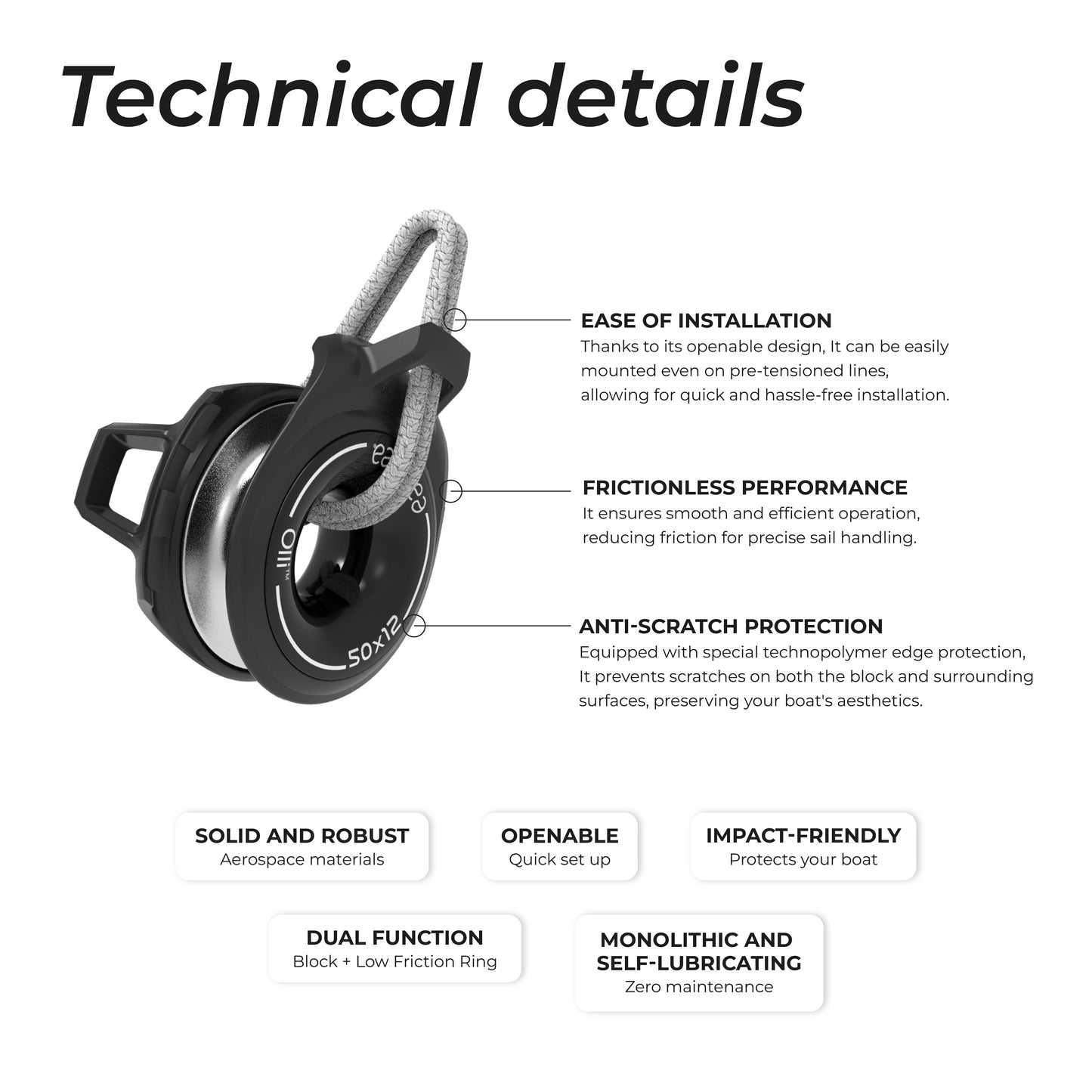 Olli™ - Snatch & Anti-Shock Block