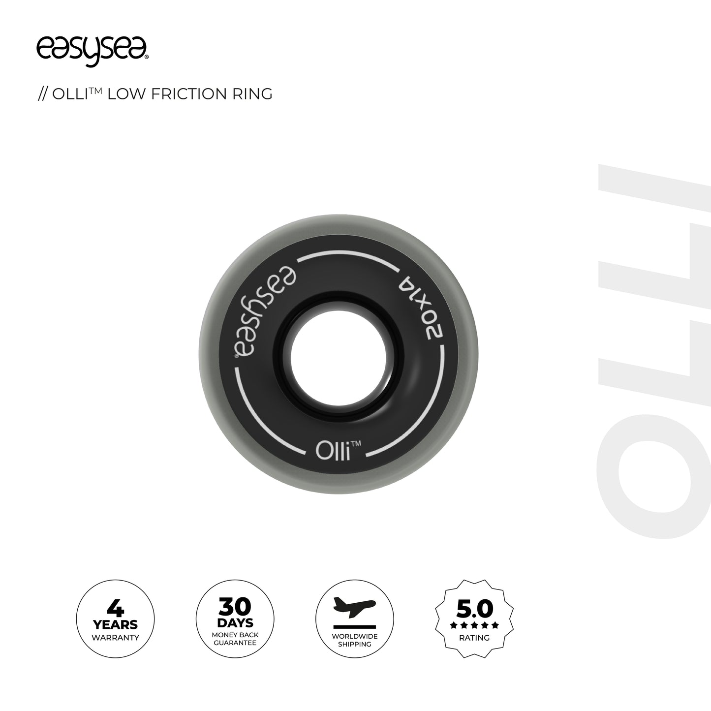 Olli™ - Anti-Shock Low-Friction Ring (Aluminum)