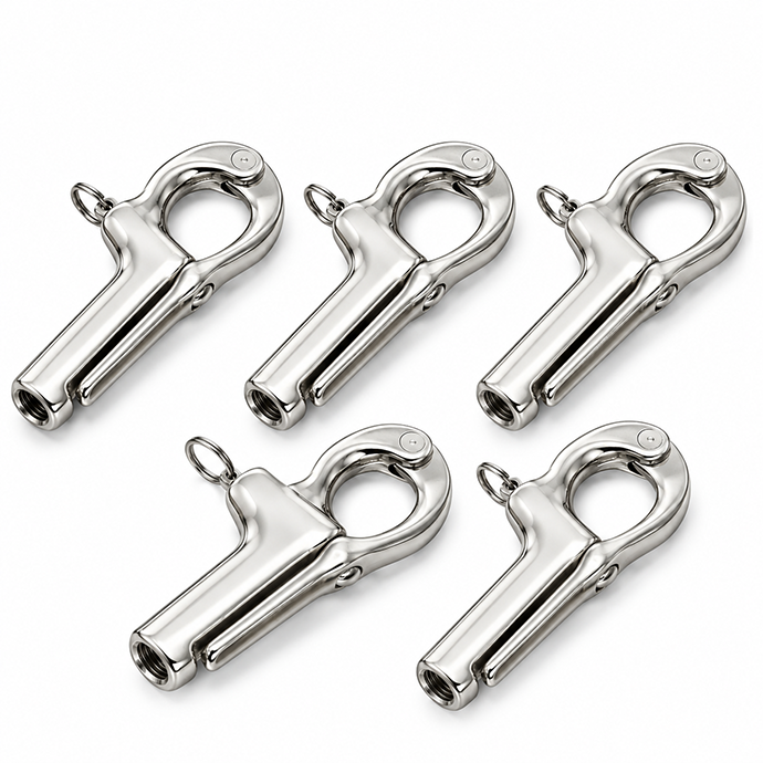 Plastimo / Wichard Pelican Hook 100 mm - M8 x 125 mm - Pack of 5