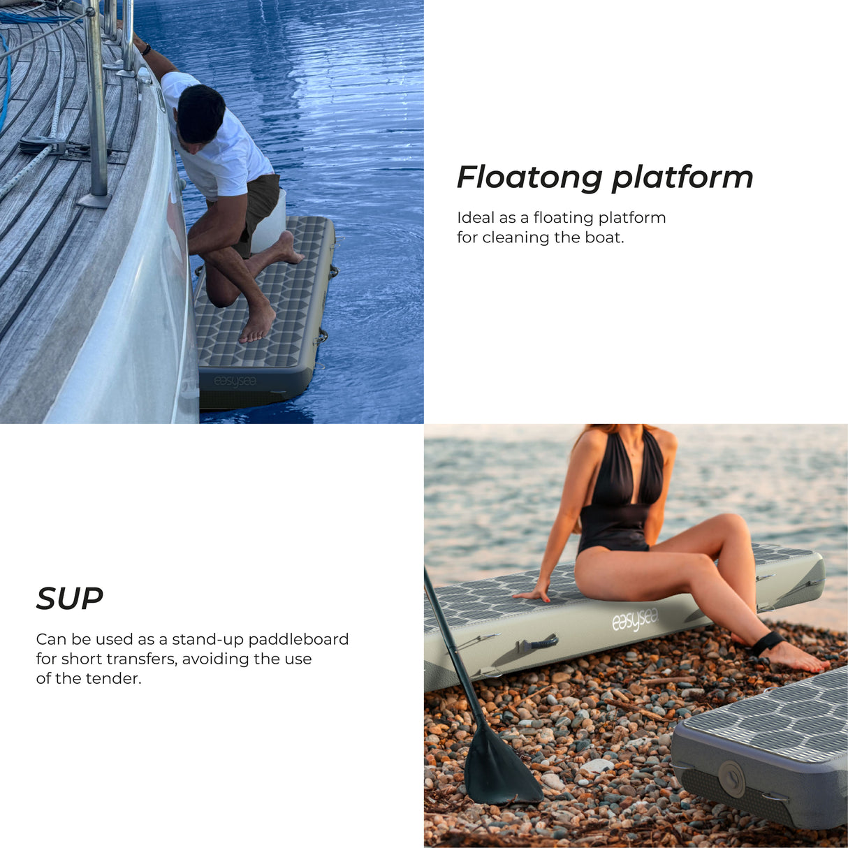 Way2 - Inflatable Reversible Gangway by Easysea