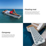 Way2 - Inflatable Reversible Gangway by Easysea