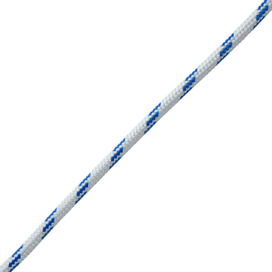 Yale Cordage Aracom® T Technora Double Braid Rope - White/Blue - 600 ft Spool