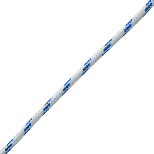Yale Cordage Aracom® T Technora Double Braid Rope - White/Blue - 600 ft Spool