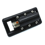 Caja para listones redondos de hasta 12 mm - Negra (paquete de 2) SKU No: A305BK