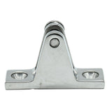 Bisagra de cubierta de base plana con pasador roscado, acero inoxidable, paquete de 2 (SKU: G622S)