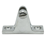 Bisagra de cubierta de base plana con pasador roscado, acero inoxidable, paquete de 2 (SKU: G622S)