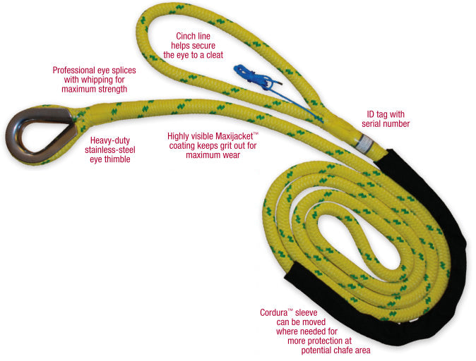 Yale Cordage Maxi-Moor II High-Performance Mooring Pendant