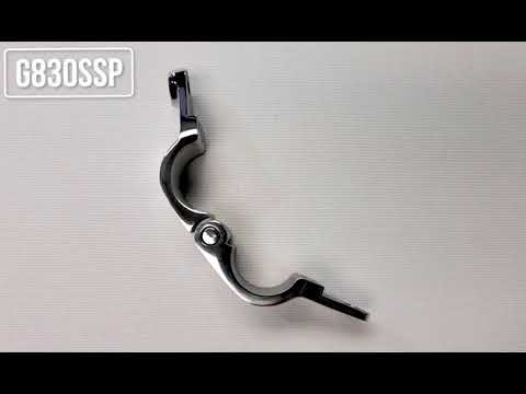 Separating Jaw Slide with Screw – 1" Tube – Stainless Steel – G830SSP – 2-Pack